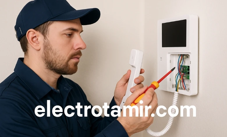 تعمیر آیفون تصویری مرزداران
