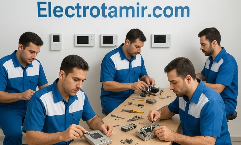 نمایندگی آیفون تصویری کوماکس